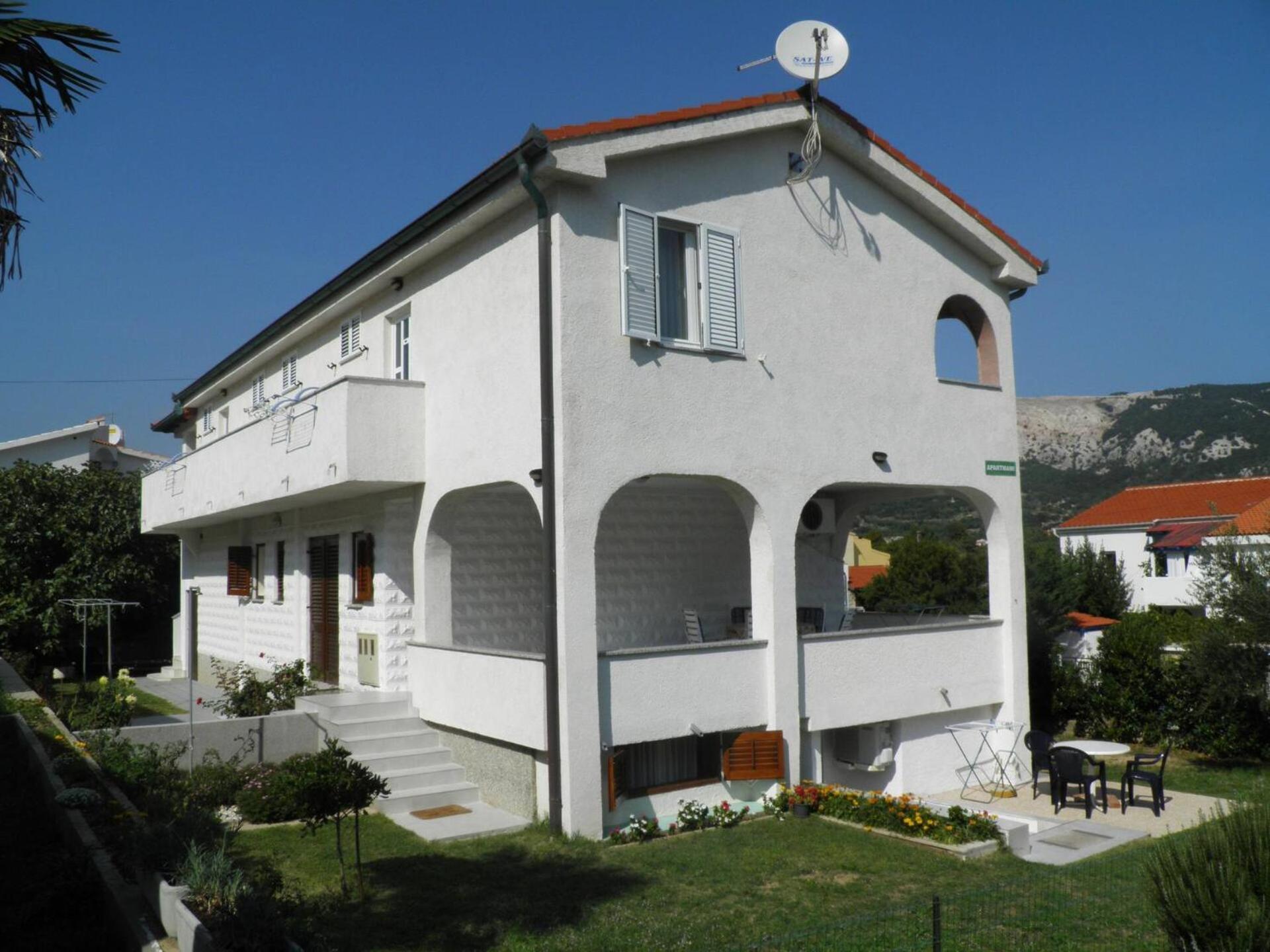 Apartments Klaric Baška Buitenkant foto